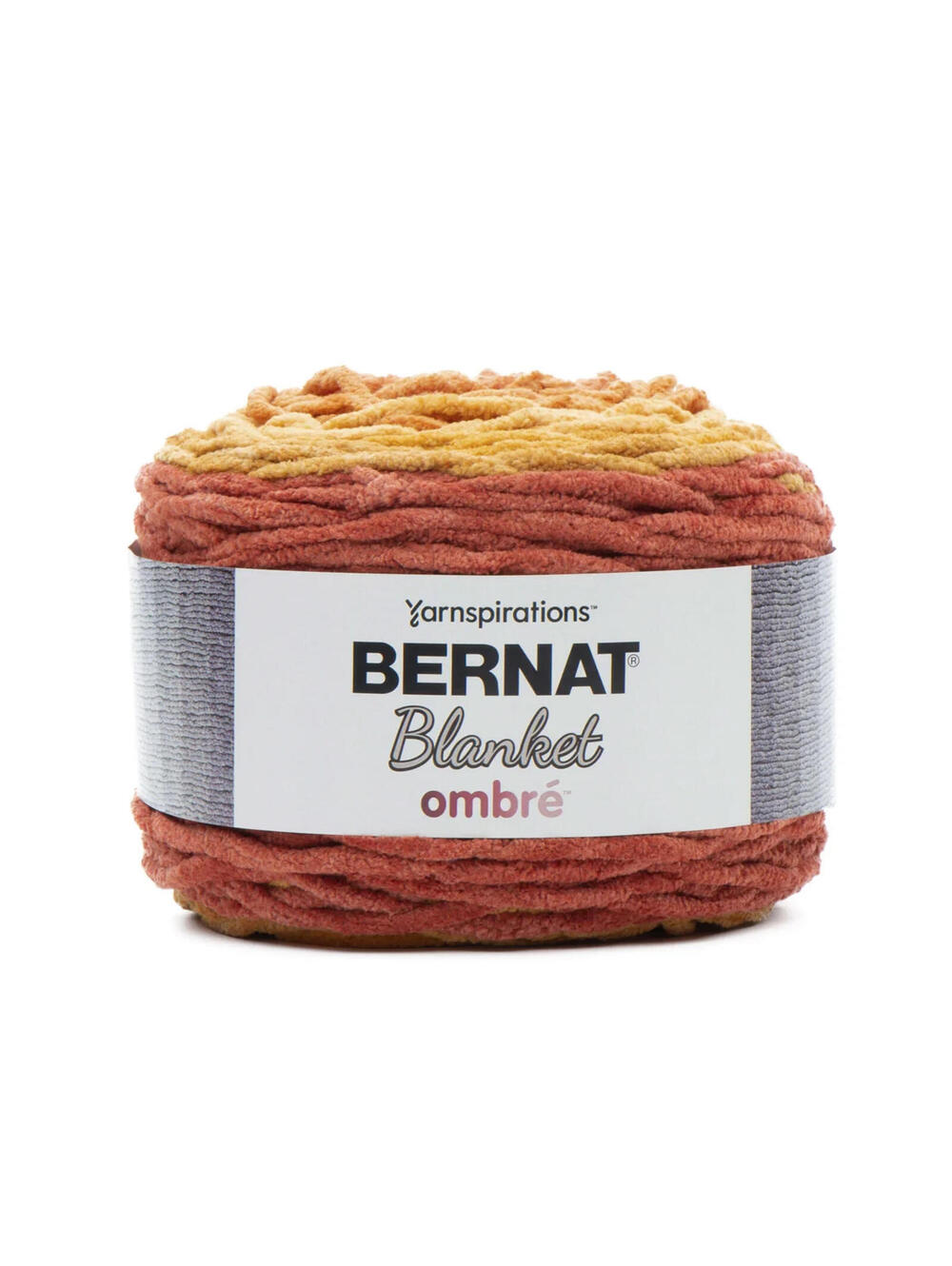 2 Bernat Blanket Ombre Yarn "Orange Crush Ombre"